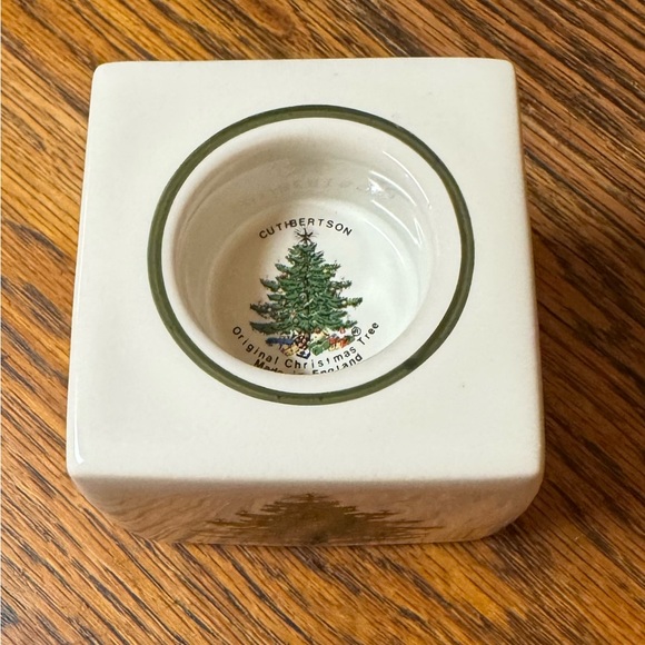 Cuthbertson Original Christmas Tree Votive Candle Holder Vintage   Never Used - Picture 7 of 9